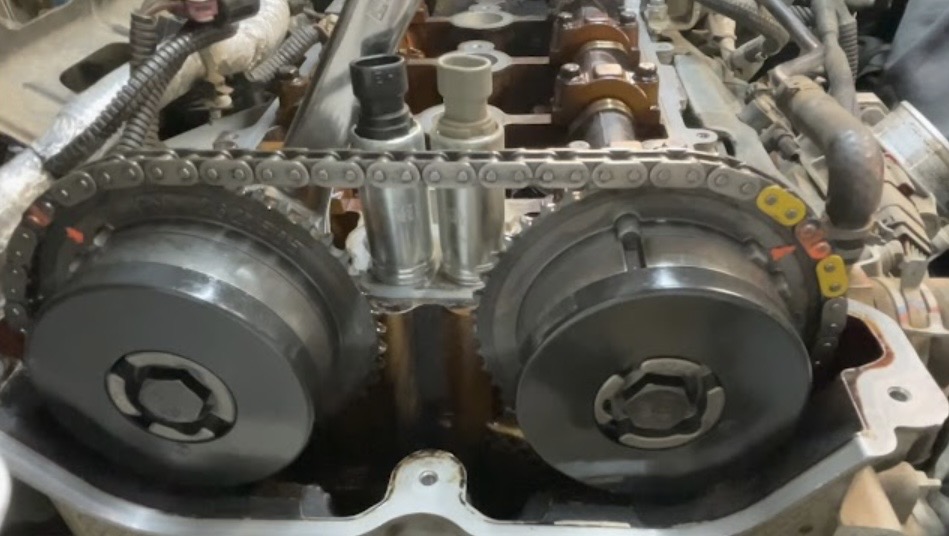 Timing chain and camshaft repair