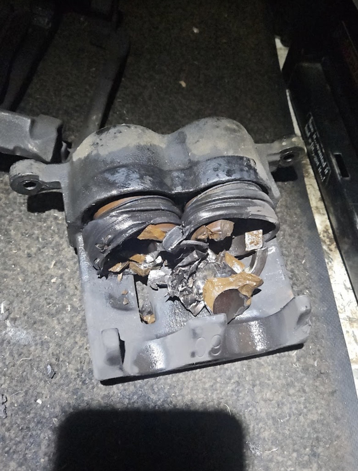 Brake caliper repair