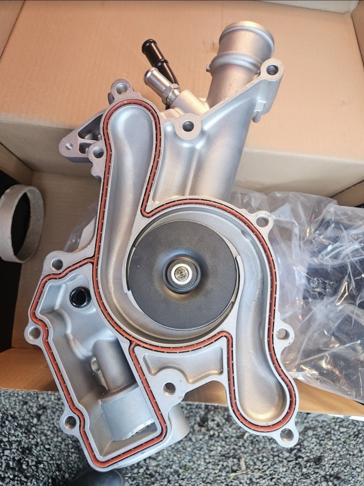 New water pump assembly