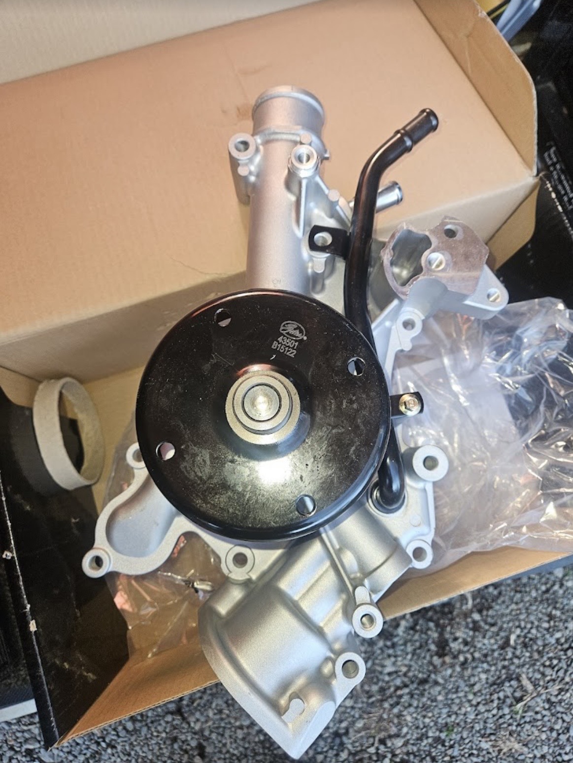 Water pump replacement part