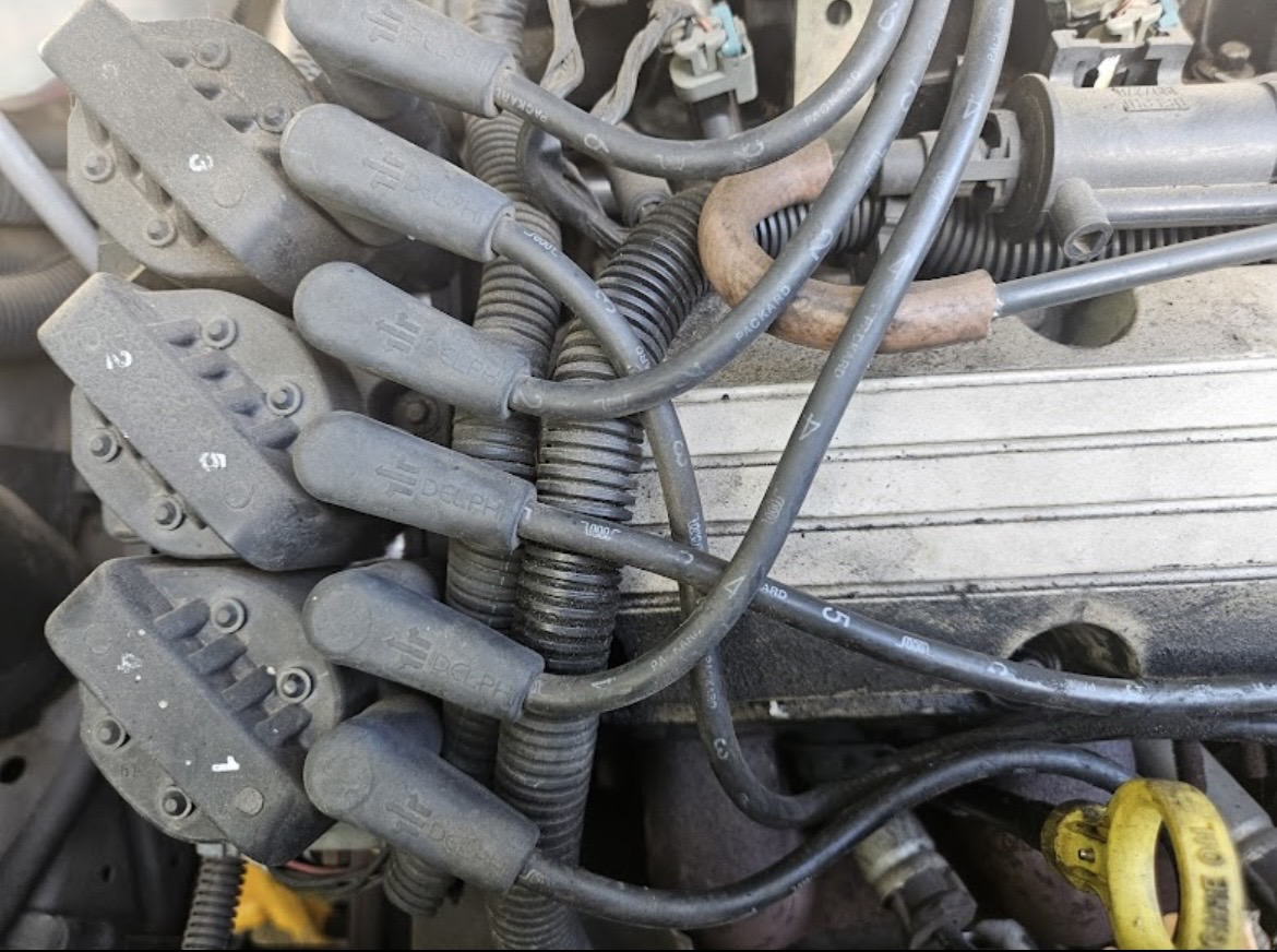 Spark plug wires and ignition service