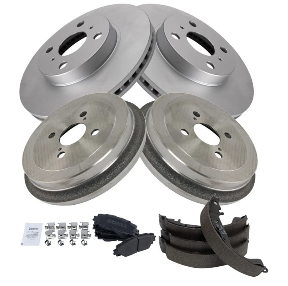 Brake rotors, pads and shoes service